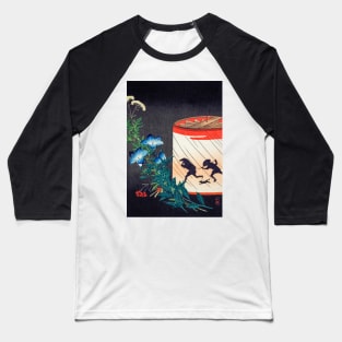 Bellflower and Lantern print in high resolution by Hiroaki Takahashi Baseball T-Shirt